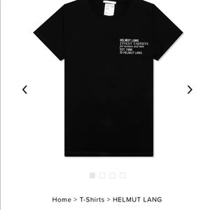 Helmut Lang tee shirt